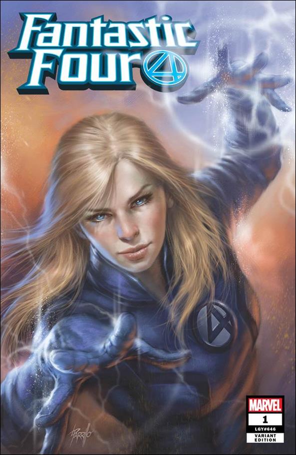 Fantastic Four (2018) issue 1-SN Lucio Parrillo ComicXposure Hero Standard Cover