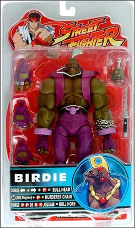 Street Fighter (Round 4) figure 2-D Birdie (Purple)