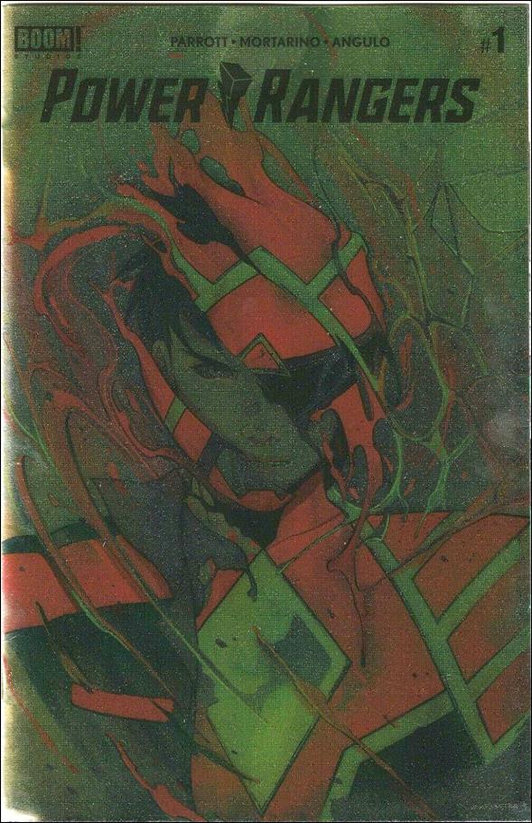 Power Rangers issue 1-K Peach Momoko Local Comics Shop Day Foil Cover