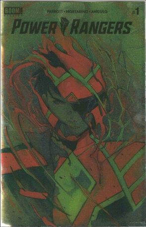 Power Rangers issue 1.00-K Peach Momoko Local Comics Shop Day Foil Cover