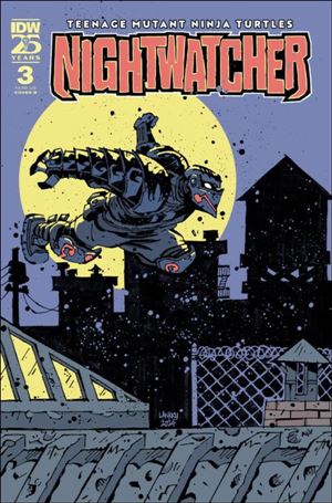 Teenage Mutant Ninja Turtles: Nightwatcher issue 3-B Jon Lankry Cover