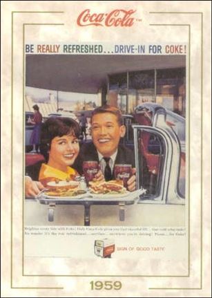 Coca-Cola Collection Series 1 (Base Set) card 69 Be Really Refreshed