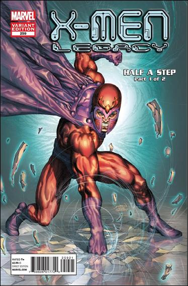 X-Men Legacy (2008) issue 259-C David Yardin 1:50 "Marvel 50th Anniversary" Cover