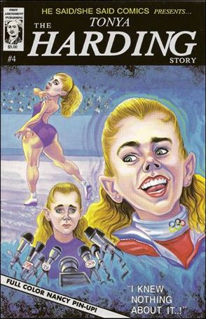 He Said/She Said Comics Presents  issue 4 Tonya Harding / Jeff Gillooly Flipbook
