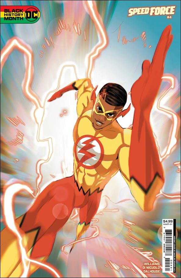 Speed Force (2023) issue 4-C Nikolas Draper-Ivey Black History Cardstock Cover