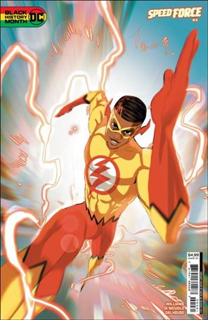 Speed Force (2023) issue 4-C Nikolas Draper-Ivey Black History Cardstock Cover