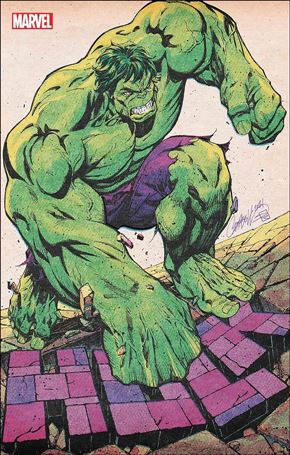 Hulk (2022) issue 7-H J. Scott Campbell 1:200 Retro Cover
