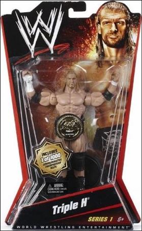 WWE (Series 01) figure 6-B Triple H (with Champioship Belt)