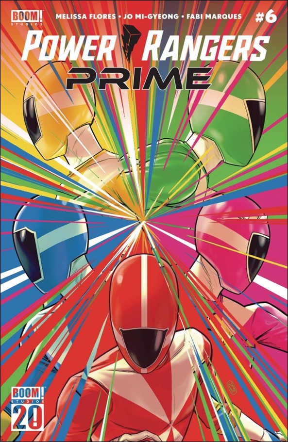 Power Rangers Prime issue 6-B Nimit Malavia Cover