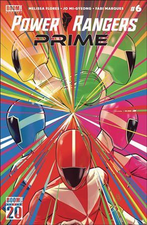 Power Rangers Prime issue 6-B Nimit Malavia Cover