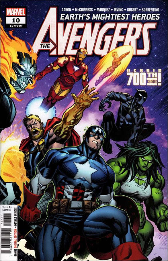 Avengers (2018/07) issue 10 Ed McGuinness Cover