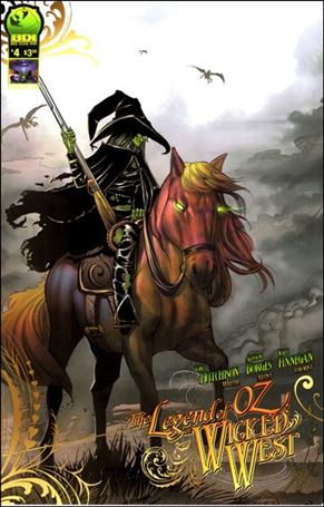 Legend of Oz: The Wicked West (2011) issue 4-B Nei Ruffino Cover