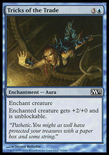 Magic the Gathering: 2013 Core Set (Base Set) card 74 Tricks of the Trade
