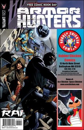 Valiant FCBD 2014 Armor Hunters Special issue nn-CK Rubber Chicken Comics Cover