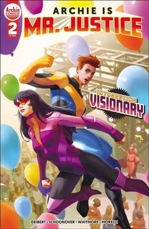 Archie is Mr. Justice issue 2 Reiko Murakami Cover
