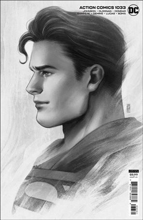 Action Comics (1938) issue 1033-C Jen Bartel 1:25 Cardstock Cover