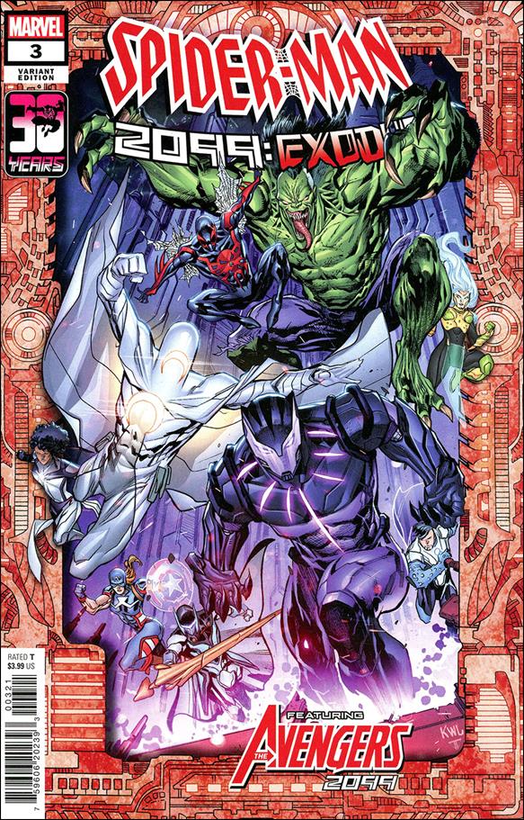 Spider-Man 2099: Exodus issue 3-B Ken Lashley Cover