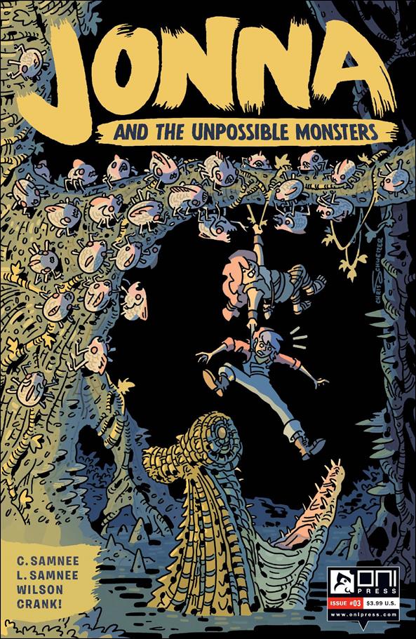 Jonna and the Unstoppable Monsters issue 3-B Chris Schweitzer Cover