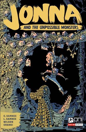 Jonna and the Unstoppable Monsters issue 3-B Chris Schweitzer Cover