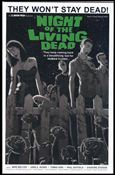 Night of the Living Dead (2010) issue 4-D Classic Black & White Cover