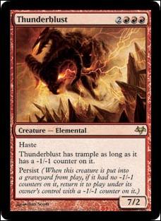 Magic the Gathering: Eventide (Base Set) card 63 Thunderblust