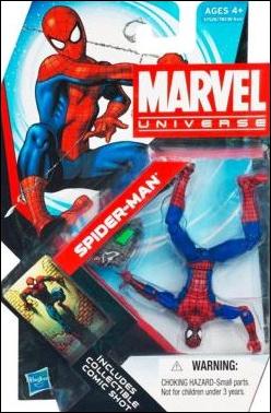 Marvel Universe (Series 4) figure 007 Spider-Man (Peter Parker)
