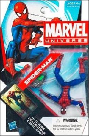 Marvel Universe (Series 4) figure 007 Spider-Man (Peter Parker)