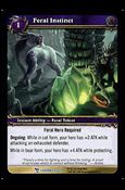 World of Warcraft: March of the Legion (Base Set) card 23 Feral Instinct