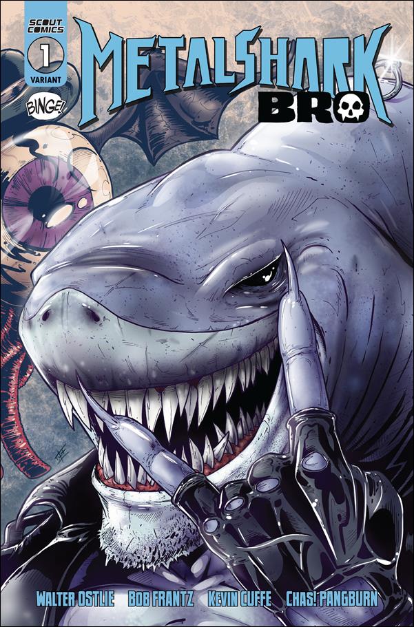 Metalshark Bro issue 1-C Webstore Exclusive Cover