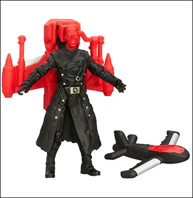 Captain America: The Winter Soldier figure 3-B Red Skull (Air Raid) Loose