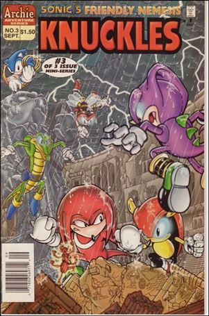 Sonic's Friendly Nemesis Knuckles Cover Image 2