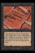 Magic the Gathering: Limited Edition Beta (Base Set) card 97 Contract from Below