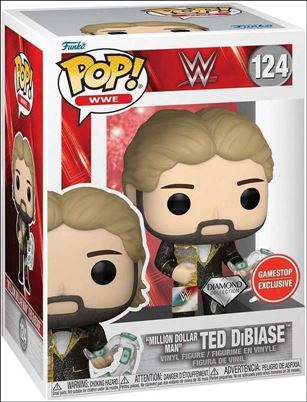 POP! WWE figure 124 Million Dollar Man Ted DiBiase (Diamond) GameStop