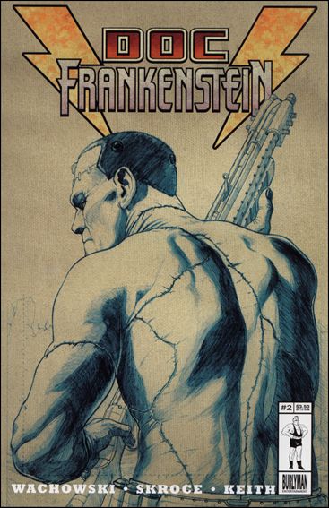 Doc Frankenstein issue 2-B Sketch Cover