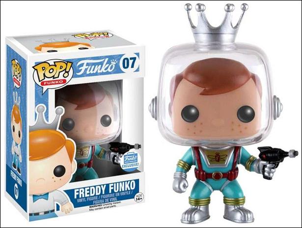 Pop! Funko - Freddy Funko figure 7 Freddy Funko (Astronaut with Ray gun)