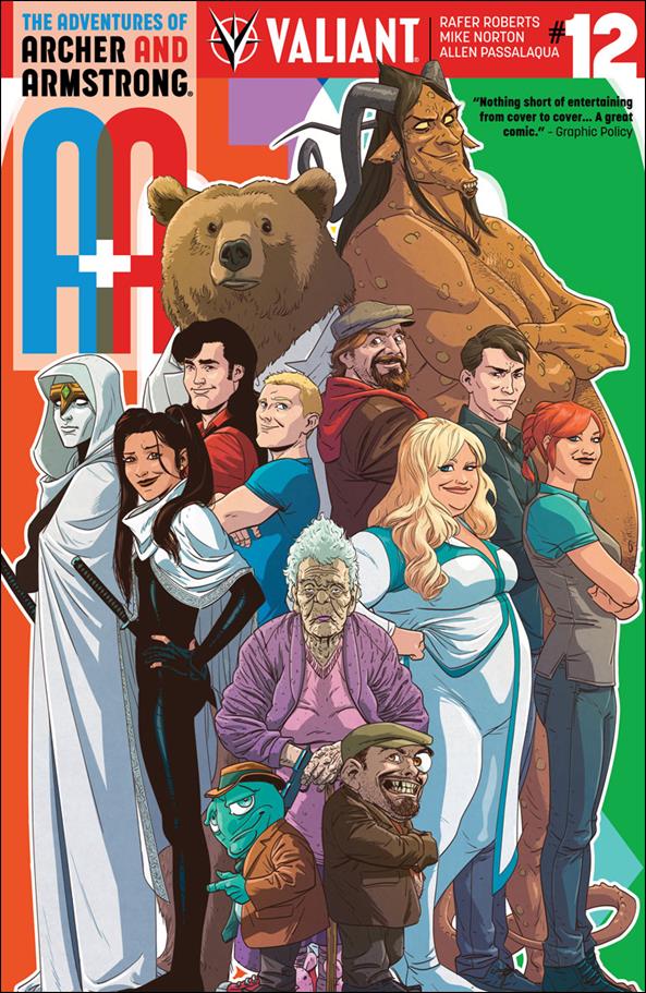 A&A: The Adventures of Archer & Armstrong issue 12 Kano Cover
