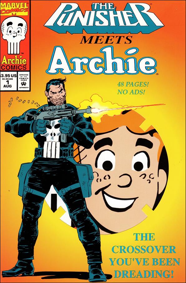 Punisher Meets Archie issue 1 Die-Cut Cardstock Cover