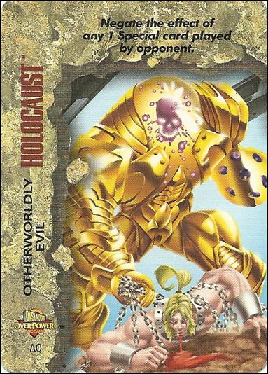 Marvel Overpower (Onslaught Expansion Set) card nn10 Holocaust: Otherworldly Evil 