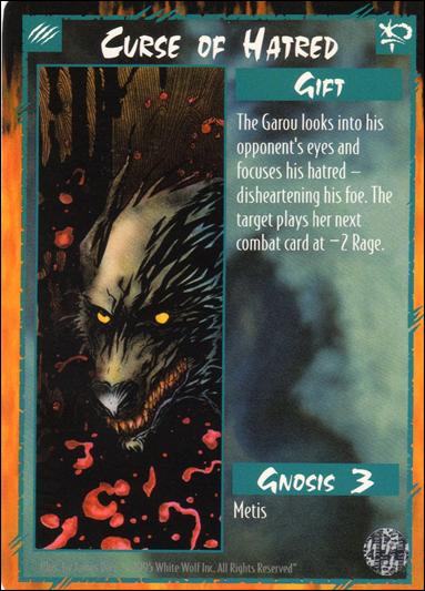 Rage Limited (Base Set) card 54 Curse of Hatred 