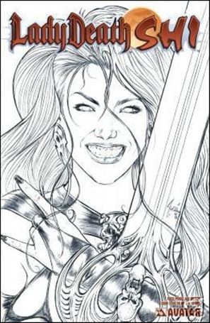 Lady Death/Shi issue 0-B Pencil Art Cover