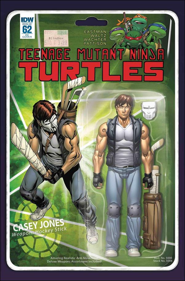 Teenage Mutant Ninja Turtles (2011) issue 62-E Robert Atkins Casey Blindbox Comics Cover