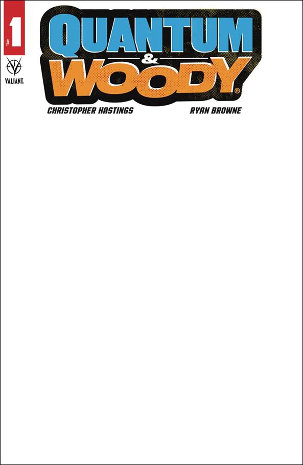 Quantum & Woody (2020) issue 1-D Blank Cover