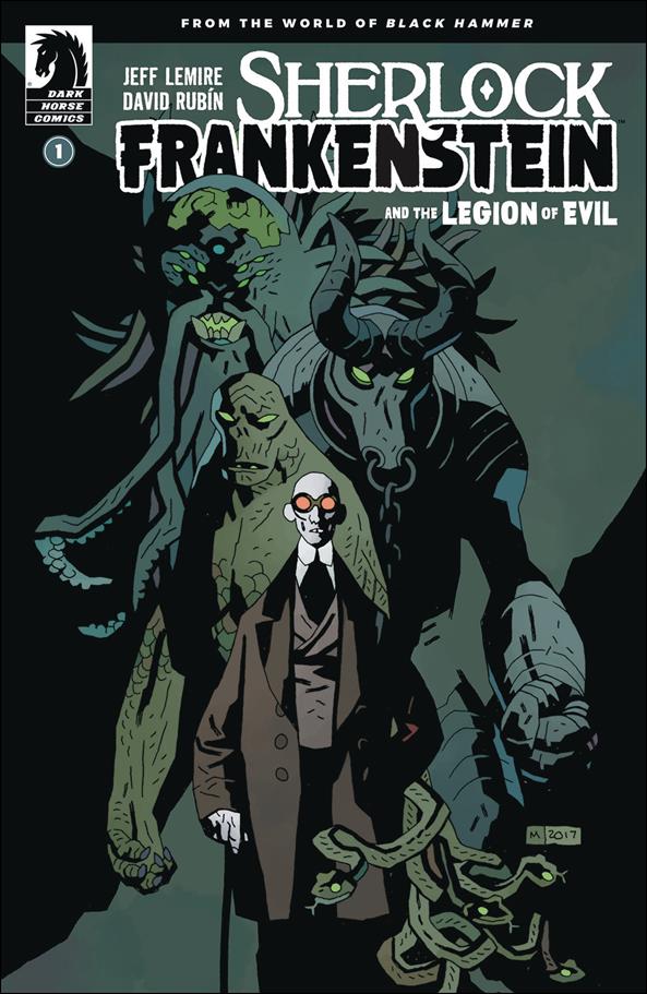 Sherlock Frankenstein and the Legion of Evil issue 1-B Mike Mignola Cover