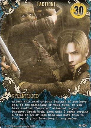 Resident Evil: Alliance (Base Set) card AC-020 Cornered
