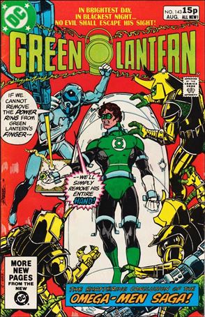 Green Lantern (1960) issue 143-B UK Price Cover