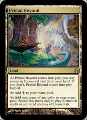 Magic the Gathering: Morningtide (Base Set) card 149 Primal Beyond