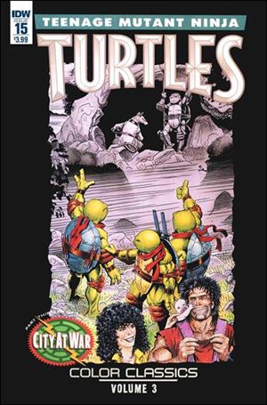 Teenage Mutant Ninja Turtles Color Classics Vol. 03 Cover Image 2