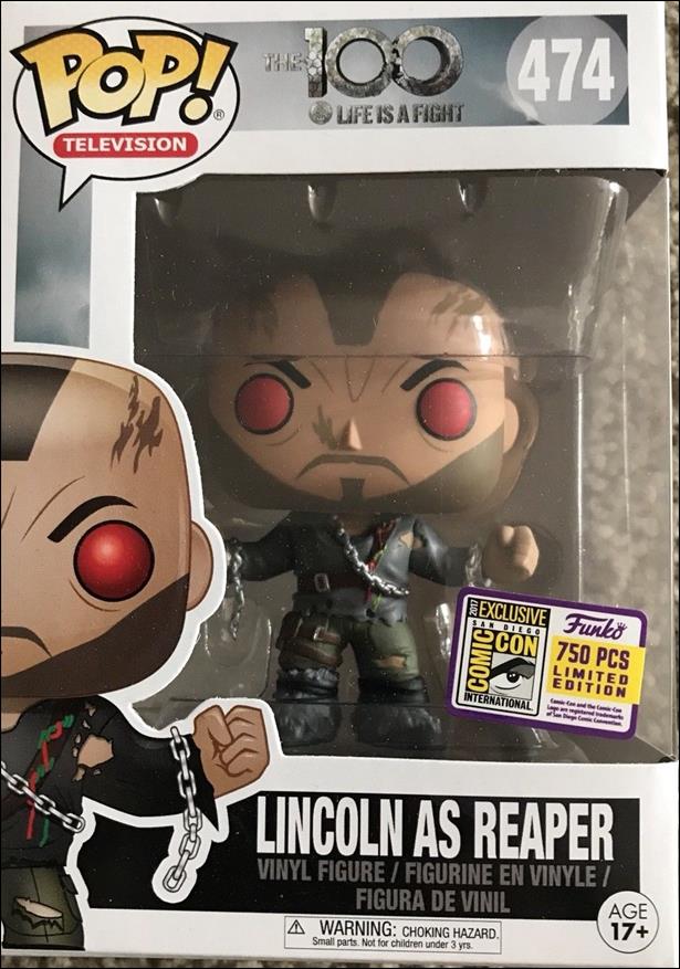 POP! Television figure 474 Lincoln As Reaper SDDC Exclusive 1/750
