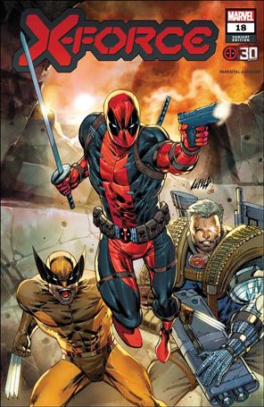 X-Force (2020) issue 18-B Rob Liefeld Deadpool Nerdy 30 Cover