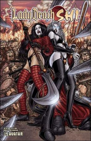 Lady Death/Shi issue 0-Q Close Quarters Cover 1/1000